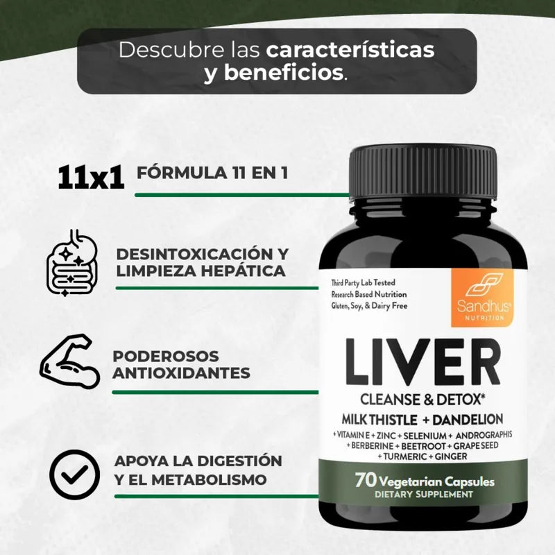 Limpieza Hepática Liver