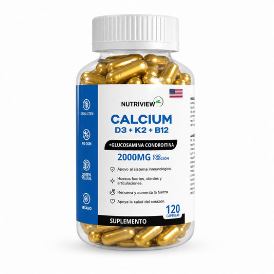 CALCIUM | D3, K2 y B12