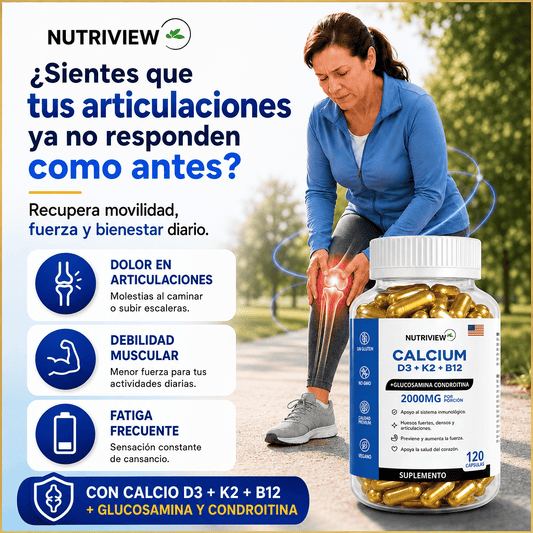 CALCIUM | D3, K2 y B12