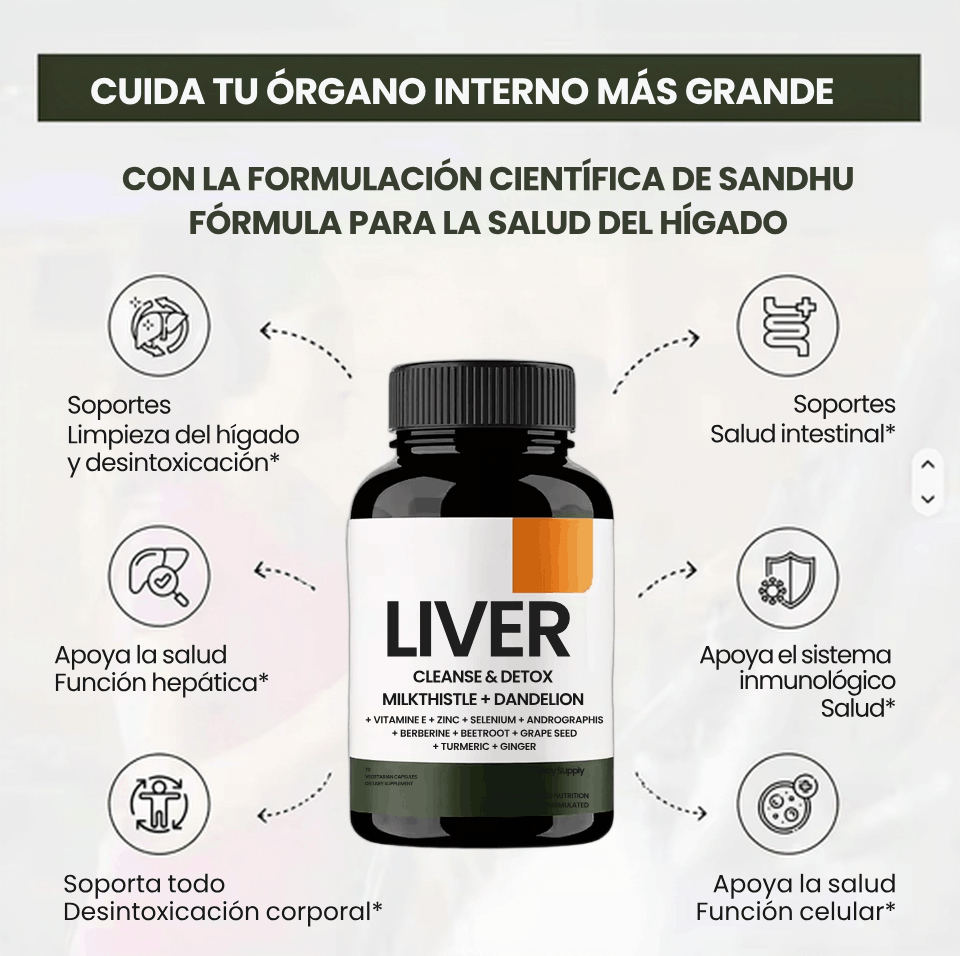 Limpieza Hepática Liver